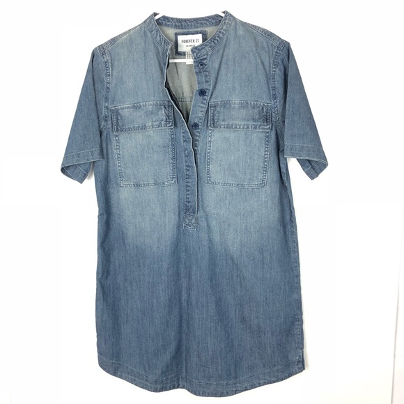 Forever 21 | Denim Dress - Picture 2 of 5